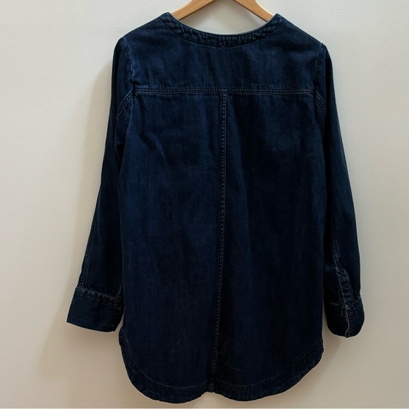 Free People Neopolitan Dream Top/Tunic/Dream Dark Indigo Medium - Picture 8 of 10